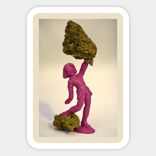 Sour Guava Superstar - Weed Design Sticker